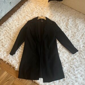 Zara Classic Black Trench Coat